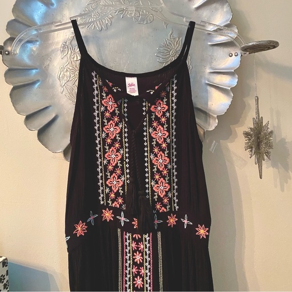 Girl’s Bohemian Midi Dress, Justice, Size 8 - Picture 2 of 4